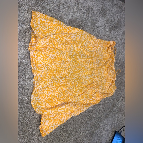 J.Crew Factory Floral ruffle dress size large - Picture 4 of 4